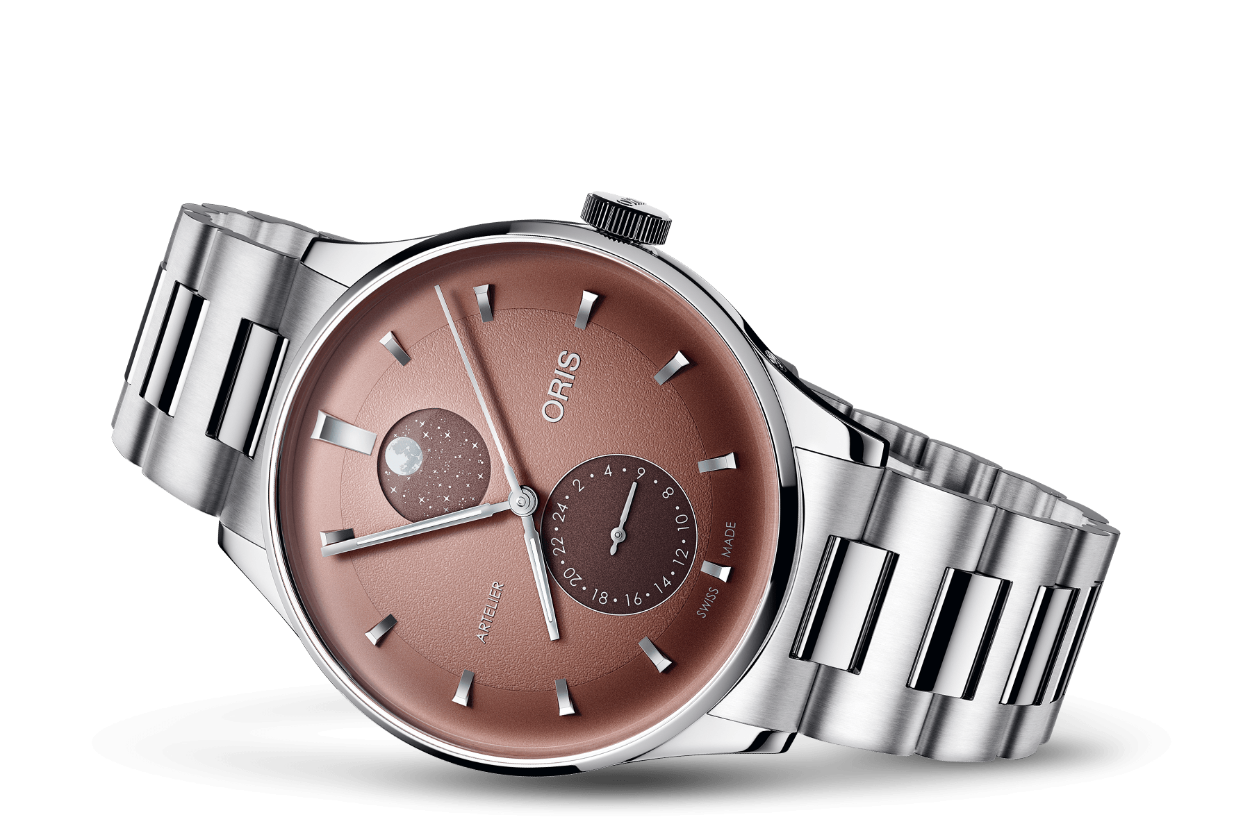 オリヒカ Artelier Complication - 01 782 7811 4056-07 8 20 20 | Oris